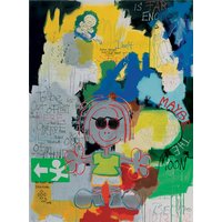 Peter Elsner: Bild 'Maybe the Moon', auf Keilrahmen