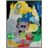Peter Elsner: Bild 'Maybe the Moon', gerahmt