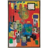 Peter Elsner: Bild 'MENSCHchEN' (2005), gerahmt