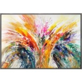 Peter Nottrott: Bild 'Splashing Colors' (2019) (Original / Unikat), gerahmt
