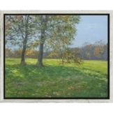 Peter Witt: Bild 'Herbst im Park' (2023) (Original / Unikat), gerahmt