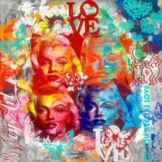 Peter Wolframm: Bild 'Love' (2019) (Original / Unikat)