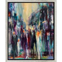 Robert Hettich: Bild 'Family' (2023) (Original / Unikat), gerahmt