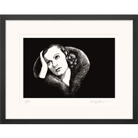Robert Nippoldt: Bild 'Garbo', gerahmt