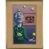 Rudolf Hausner: Bild 'Wandertag 3b', gerahmt