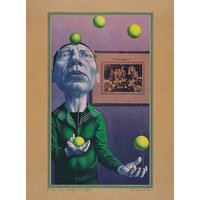 Rudolf Hausner: Bild 'Wandertag 3b', ungerahmt