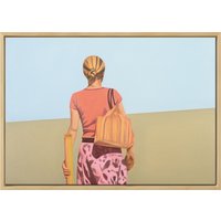 Ruth Bussmann: Bild 'Passanten (48)' (2023) (Original / Unikat), gerahmt