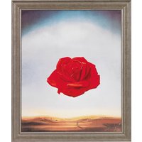 Salvador Dalí: Bild 'Die meditative Rose' (1958), gerahmt