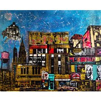 Sandra Rauch: Bild 'New York' (2023) (Original / Unikat)