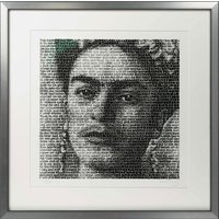 SAXA: Bild 'Frida Kahlo' (2020), gerahmt