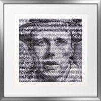 SAXA: Bild 'Josef Beuys' (2021), gerahmt