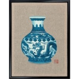 Shen Lin: Bild 'Vase', gerahmt