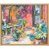 Sibylle Bross: Bild 'Hochsommer' (2018) (Original / Unikat), gerahmt