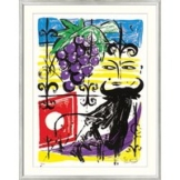 Stefan Szczesny: Bild 'Grapes and Bull' (2000), gerahmt