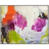 Susanne Meyer: Bild 'Annäherung' (2022) (Original / Unikat), gerahmt