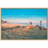 Susanne Wind: Bild 'Buddeln II' (2020) (Original / Unikat), gerahmt