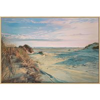 Susanne Wind: Bild 'Himmel und Sand XI' (2025) (Original / Unikat), gerahmt