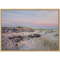 Susanne Wind: Bild 'Sünnabend Abend' (2021) (Original / Unikat), gerahmt