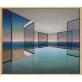 Tobias Stutz: Bild 'Windows at the Sea II' (2023) (Original / Unikat), gerahmt