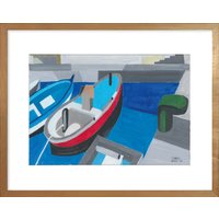 Türda Ugurel: Bild 'Monaco - Le Port II' (2019) (Original / Unikat), gerahmt
