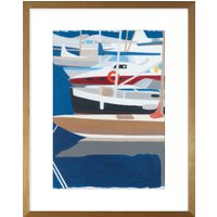Türda Ugurel: Bild 'Monaco - Le Port III' (2019) (Original / Unikat), gerahmt