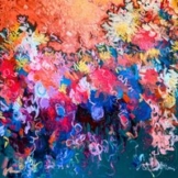 Ute Bivona: Bild 'A Pocketful of Hopes' (2023) (Original / Unikat), auf Keilrahmen