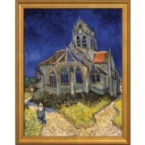 Vincent van Gogh: Bild 'Kirche von Auvers-sur-Oise' (1890), gerahmt
