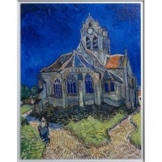 Vincent van Gogh: Bild 'Kirche von Auvers-sur-Oise' (1890) - LITO Masters, gerahmt