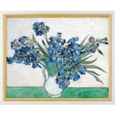 Vincent van Gogh: Bild 'Schwertlilien' (1890), gerahmt