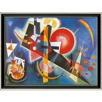 Wassily Kandinsky: Bild 'Im Blau' (1925), gerahmt