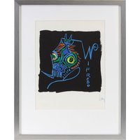 Wifredo Lam: Bild 'La Lettera W', gerahmt